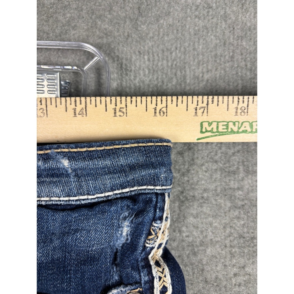 Big Star Women's Boot Cut Jeans - Dark Blue Wash - Picture 10 of 14